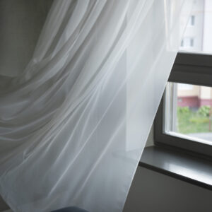 Crystal Breeze Chiffon Curtains